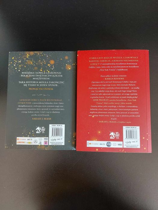 Dwa tomy z trylogii Gołąb i wąż. 1 i 2 tom. Shelby Mahurin.