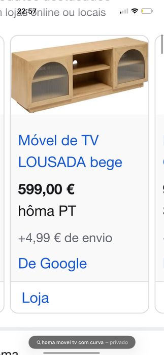 Movel tv Homa estado novo
