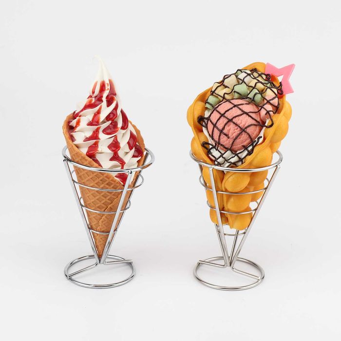CUKUS Stojak Bubble Waffle podajnik na Gofry Bąbelkowe