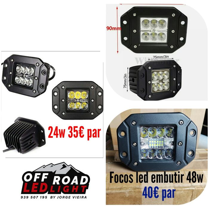 Par focos led 18w