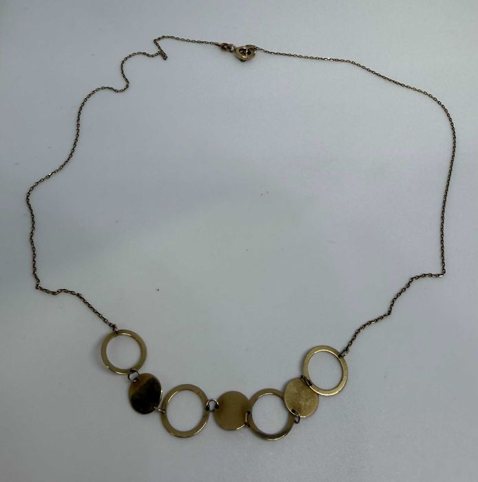 Złoty łańcuszek 375 celebrytka boho kółka 2,09g / Nowy Lombard Raków