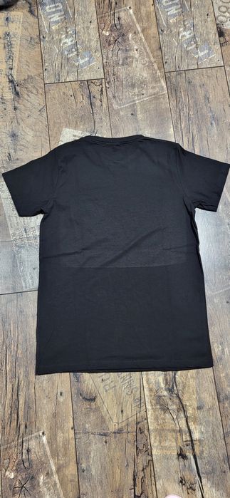 Jordan czarna koszulka logo neon męska t-shirt młodzieżowa M