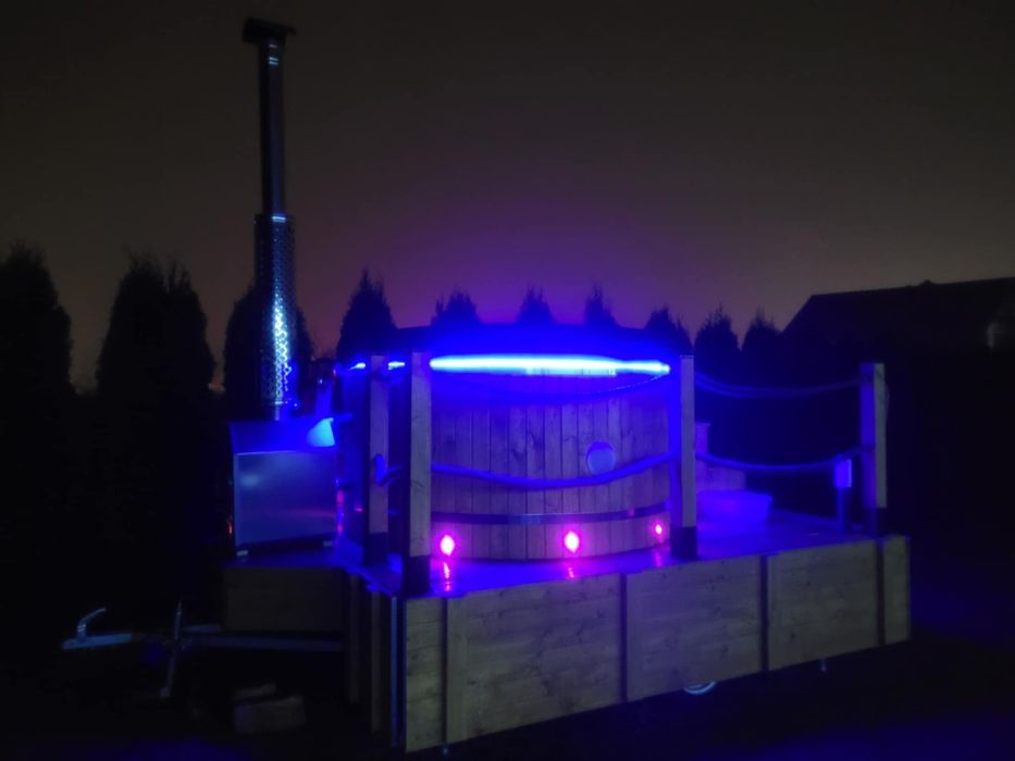Mobilna balia/ jacuzzi do wynajęcia