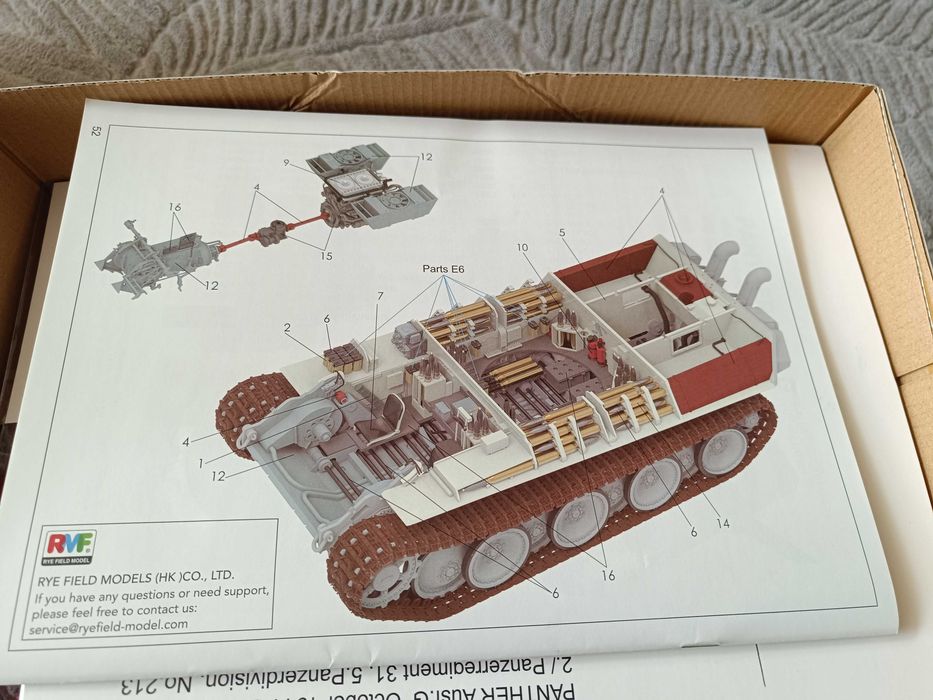 Rye Field Model RM-5016 Panther Ausf. G