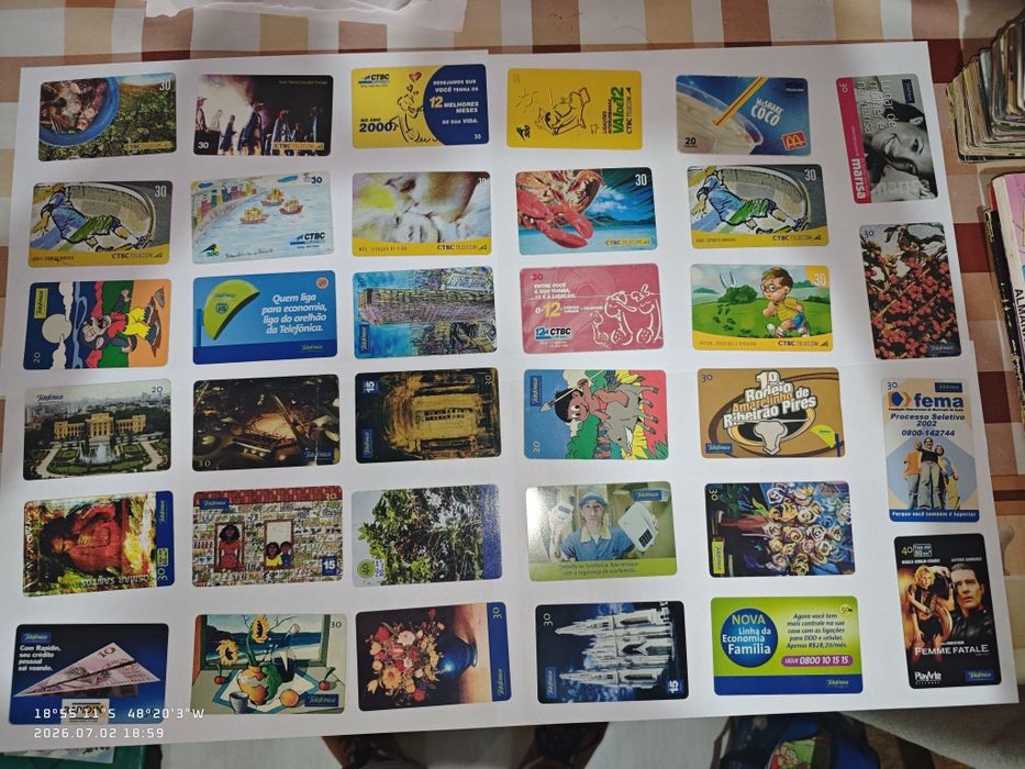 Cartões telefónicos