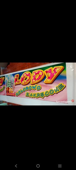 Kebab zapiekanki lody kręcone włoskie reklama