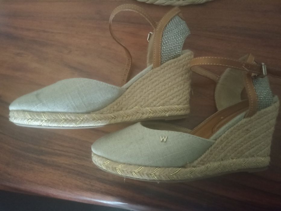 Espadryle Wrangler 38 rozmiar stan bardzo dobry na koturnie