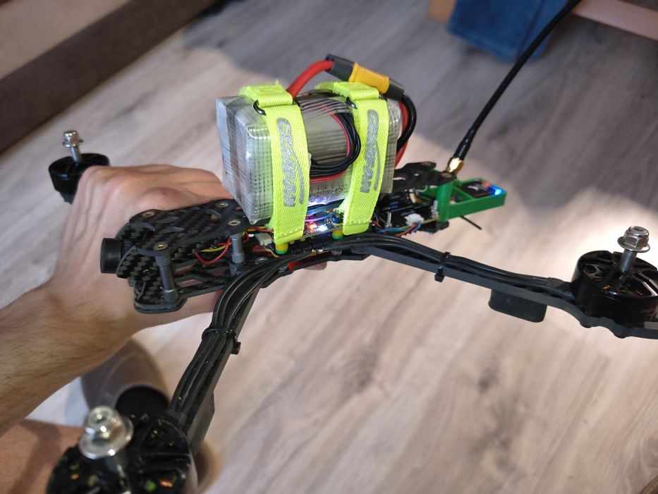 Dron fpv 7 cali, kompletny zestaw