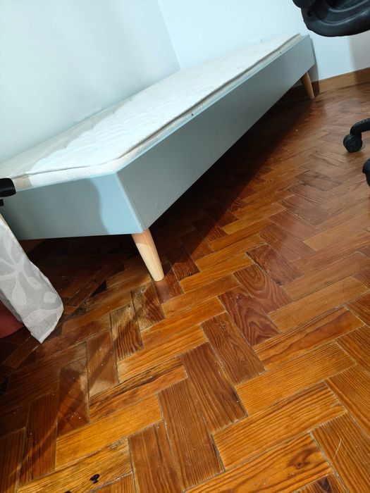 Cama de criança azul - 193*94,5