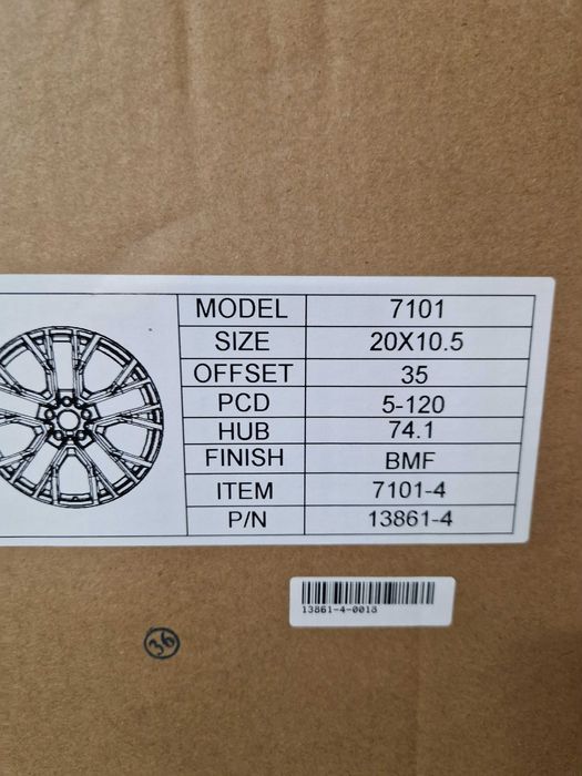 Диски БМВ новые разноширокие R22,R21,R20 5-112/5-120 BMW G/E/F-серия.