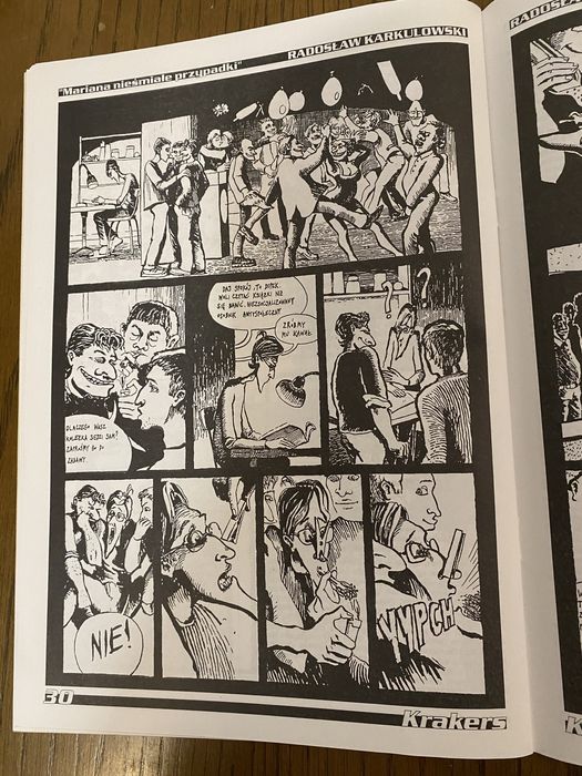 Krakers 11 ( 2000/01 )  magazyn komiksowy, komiks