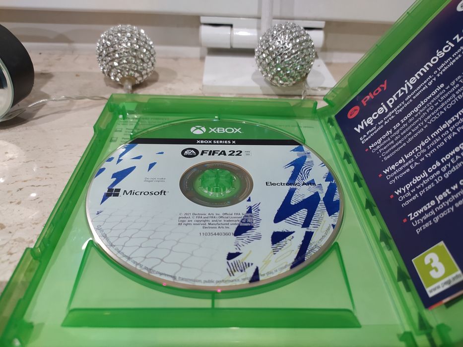 FIFA 22 Xbox Series X 4K HDR Hypermotion Technology Jak Nowa WYSYŁKA