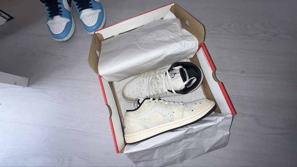 Air Jordan 1 Low se Brushstroke / Pincelada