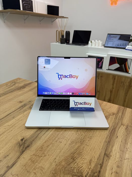 Магазин - 16” 2021 MacBook Pro M1PRO/16GB/512GB Silver Батарея: 100% - Гарантія