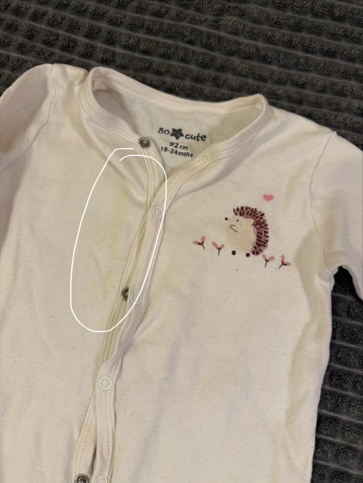 Pizamki pajacyki 92 dla dziewczynki