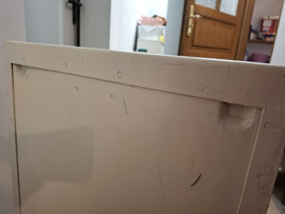 Szafka witryna loft, prl.metalowa lekarska