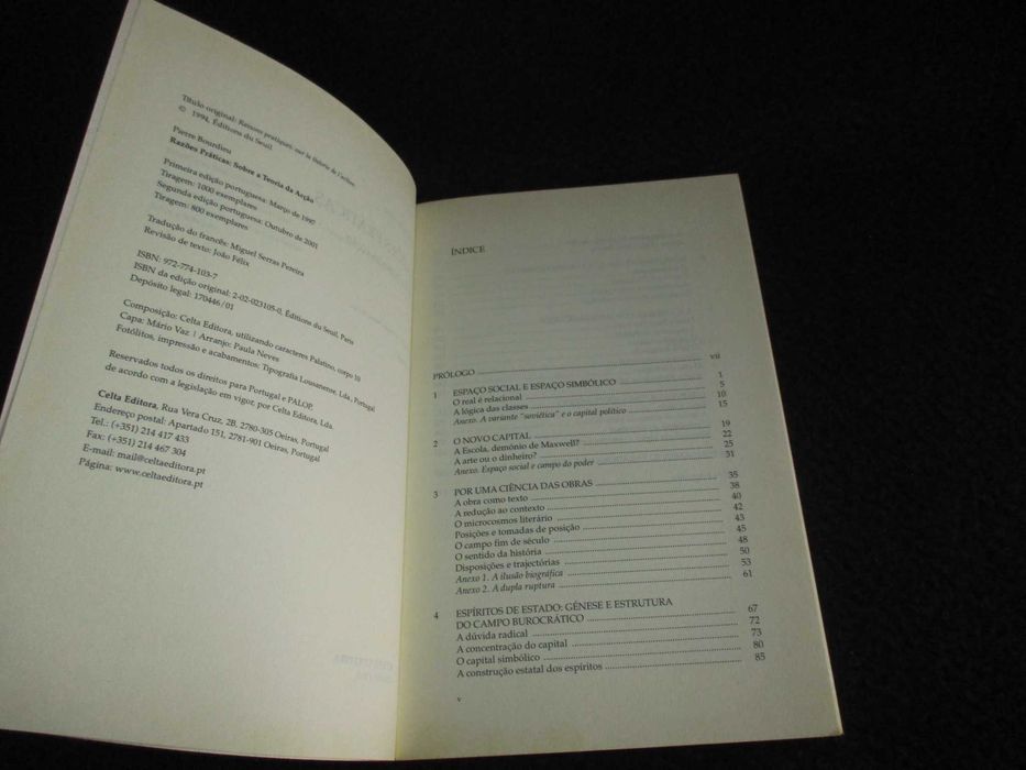 Livro Razões Práticas Pierre Bourdieu