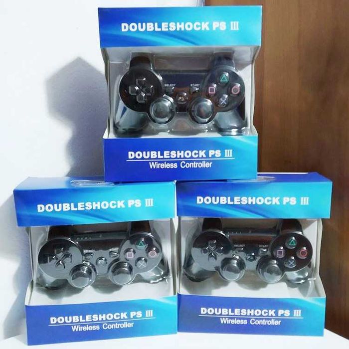 Comando Doubleshock wireless sem fio PS3 novos64585814159746121