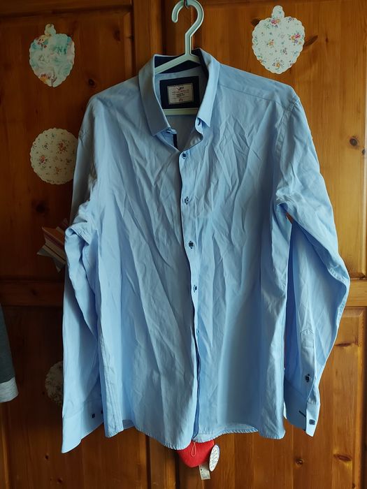 Koszula wizytowa męska rozmiar XL firma VIADI POLO