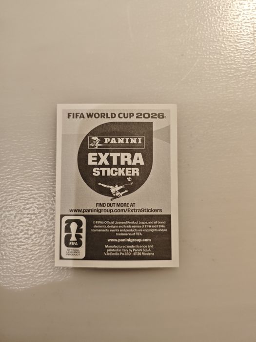 Extra sticker mundial 2026 Haaland bronze