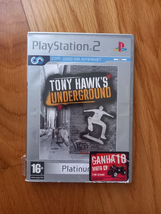 Jogo PlayStation2  Tony Hawk's Underground