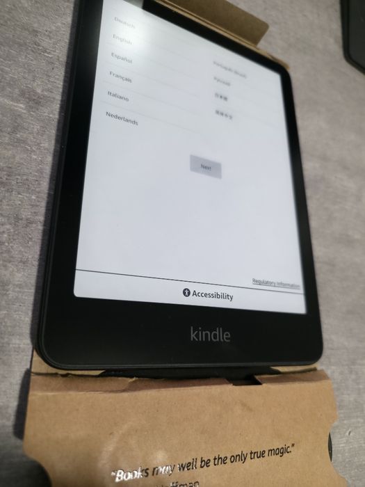 Kindle Paperwhite. 2025. 12 пок. 32Гб. Signature. Новий Чорний Зелений