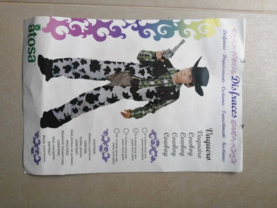Fato Carnaval Vaqueiro