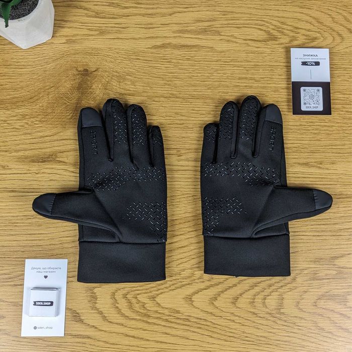 Рефлективні рукавиці The North Face, перчатки ТНФ, зимові рукавиці TNF