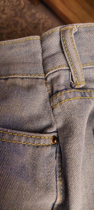 Spodnie damskie dżinsowe boyfriend XS