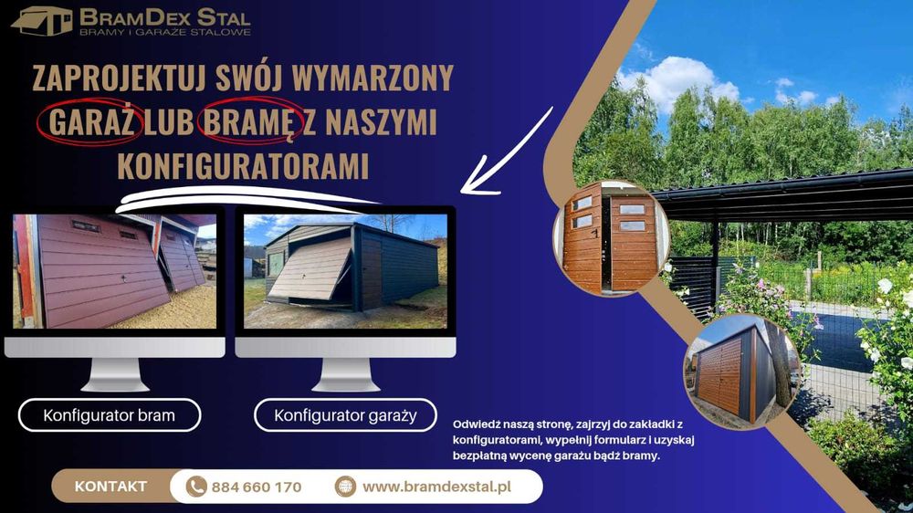 Bramy Garażowe / KAŻDY WYMIAR