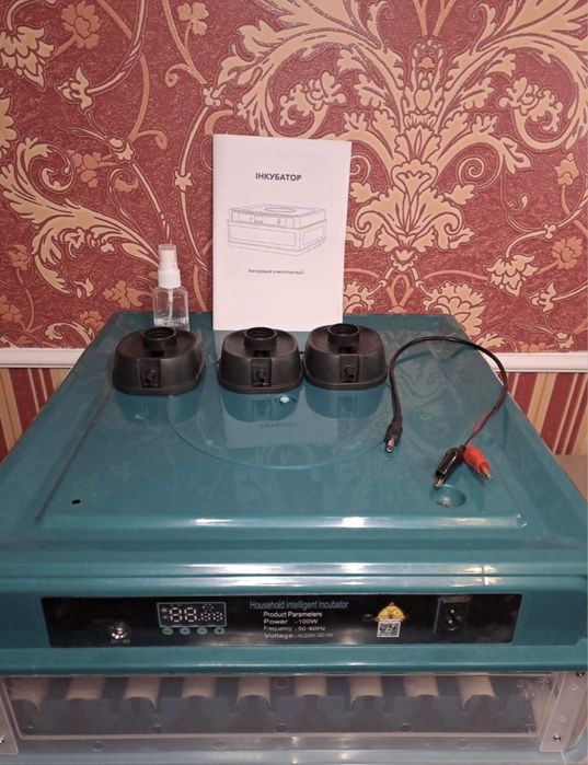 РОЗПРОДАЖ‼️ Инкубатор автоматический 12-220В Птаха Інкубатор + овоскоп