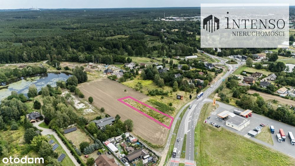 Działka usługowa | Szybki dojazd do centrum i A1