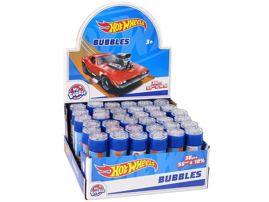 bańki mydlane hot wheels 55ml my bubble niebieskie