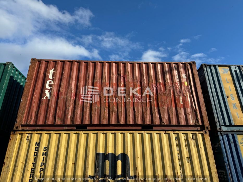 Контейнер морський 20 та 40 футів Dry High Cube