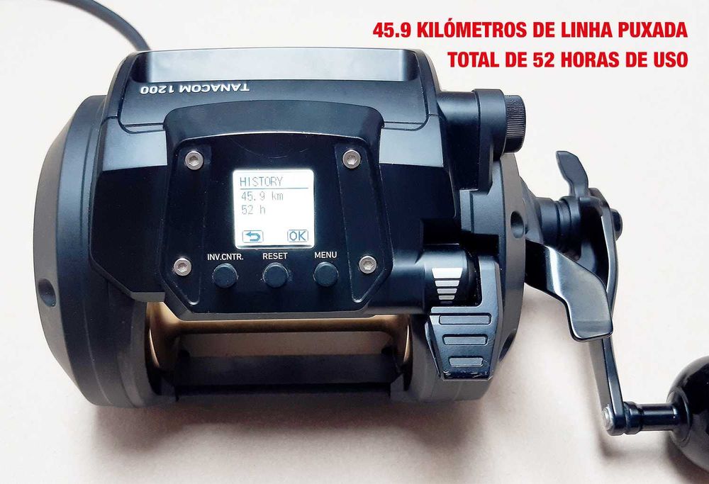 Carreto de pesca elétrico DAIWA TANACOM 1200
