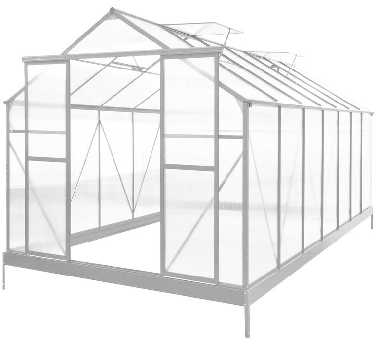 Szklarnia ogrodowa aluminiowa model Garden 1