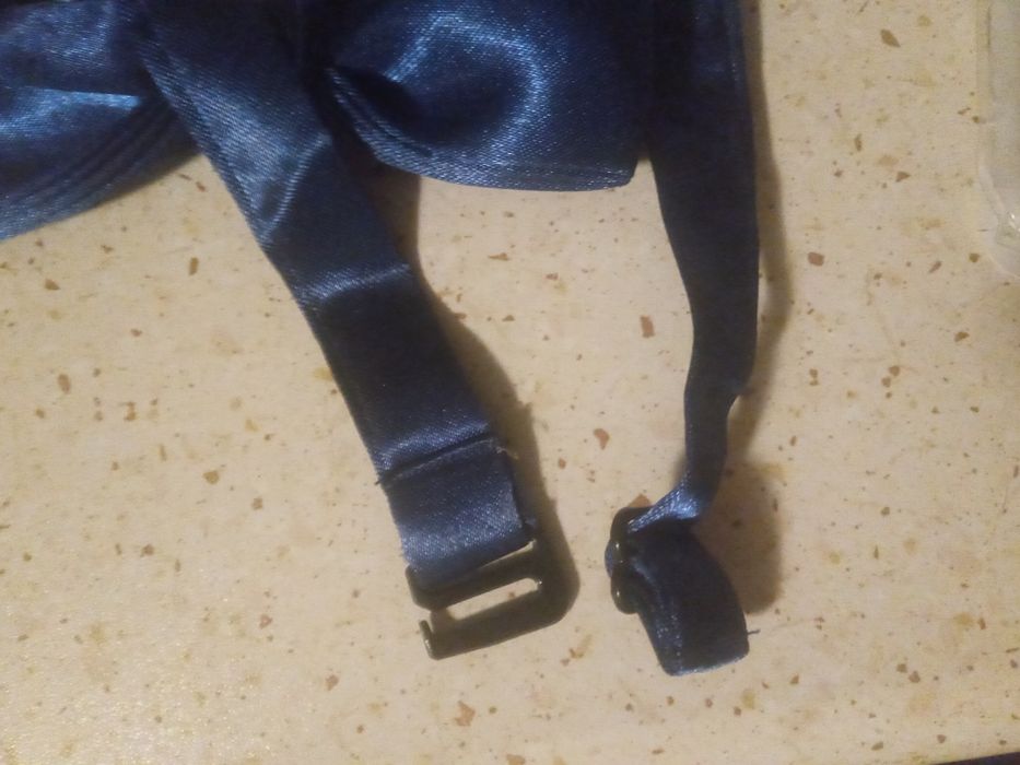 Muszka do koszuli granatowa z regulacją