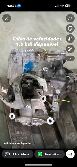 Caixa de velocidades ford focus 1.5 jx6r