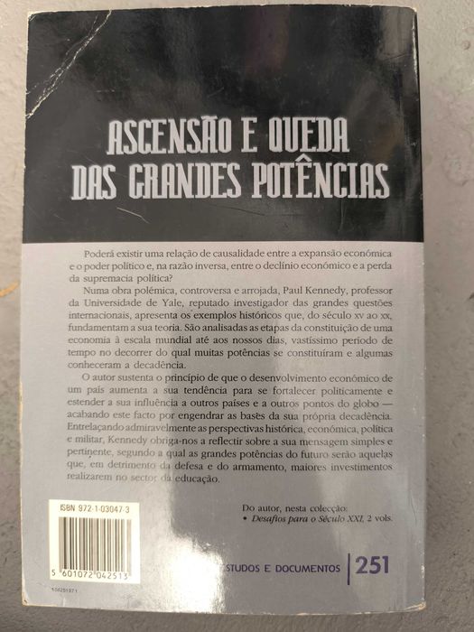 Ascensão e Queda das Grandes Potências — Paul Kennedy