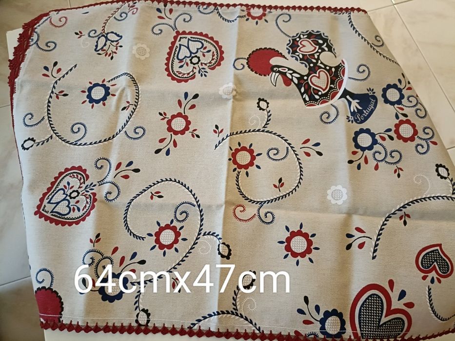 Pano de cozinha com crochet