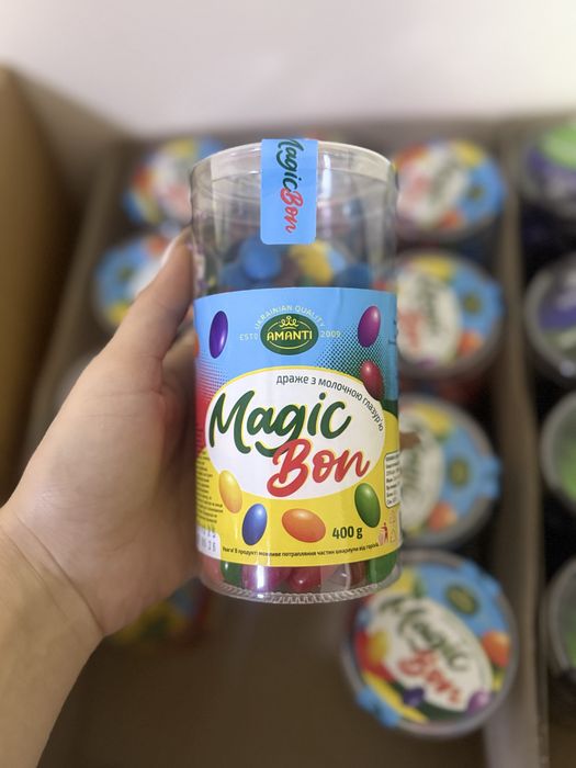 Драже Арахіс в шоколалі.Мигдаль в шоколадіДраже Bon-Bon,Морскі Камінці