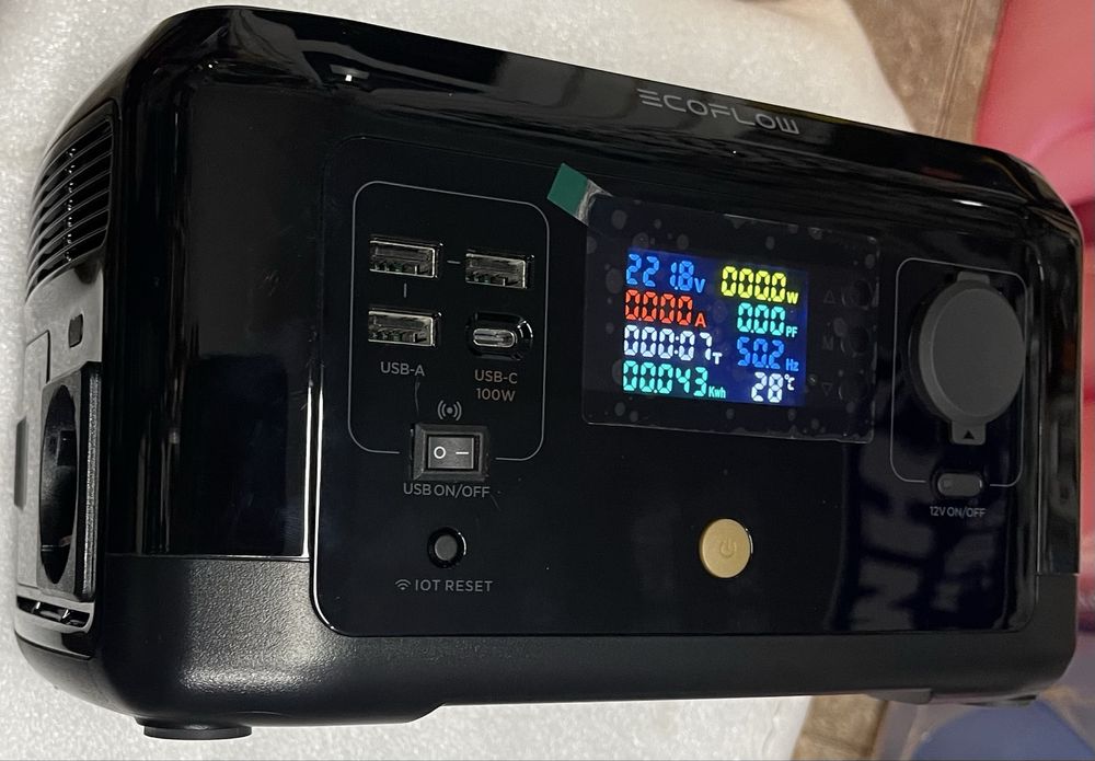 Портативна зарядна станція ECOFLOW RIVER MINI 600w