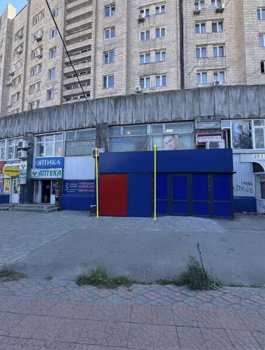 Деміївська площа,пр.Науки 4, 23м торговельне приміщення в оренду