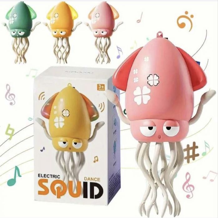 Інтерактивний кальмар восьминіг іграшка