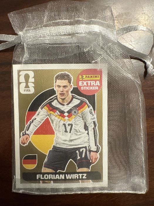 Florian Wirtz Extra Sticker GOLD Panini Mundial 2026 RARO