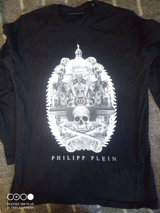 Кожаные слипоны кроссовки Philipp Plein