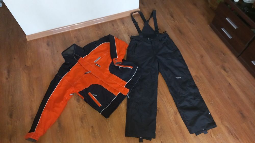 Сноуборд ,лыжный костюм Xl,на 175см