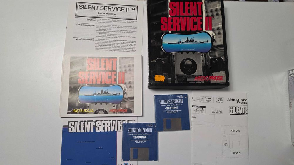 Amiga Silent service IPS polskie wydanie big box