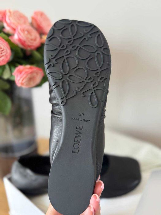 Балетки преміум якості в стилі LOEWE Pebble Soft Ballerina