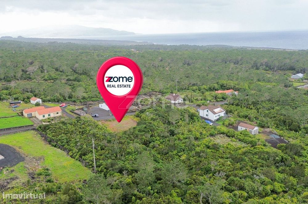 Terreno com 484m2 em Santa Luzia na Ilha do Pico